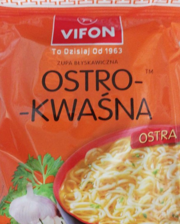 Zdjęcia - Vifon Zupa błyskawiczna ostro-kwaśna 70 g