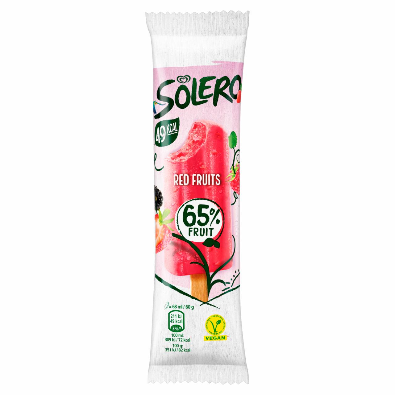 Zdjęcia - Solero Lody truskawkowo-jeżynowo-malinowe 68 ml