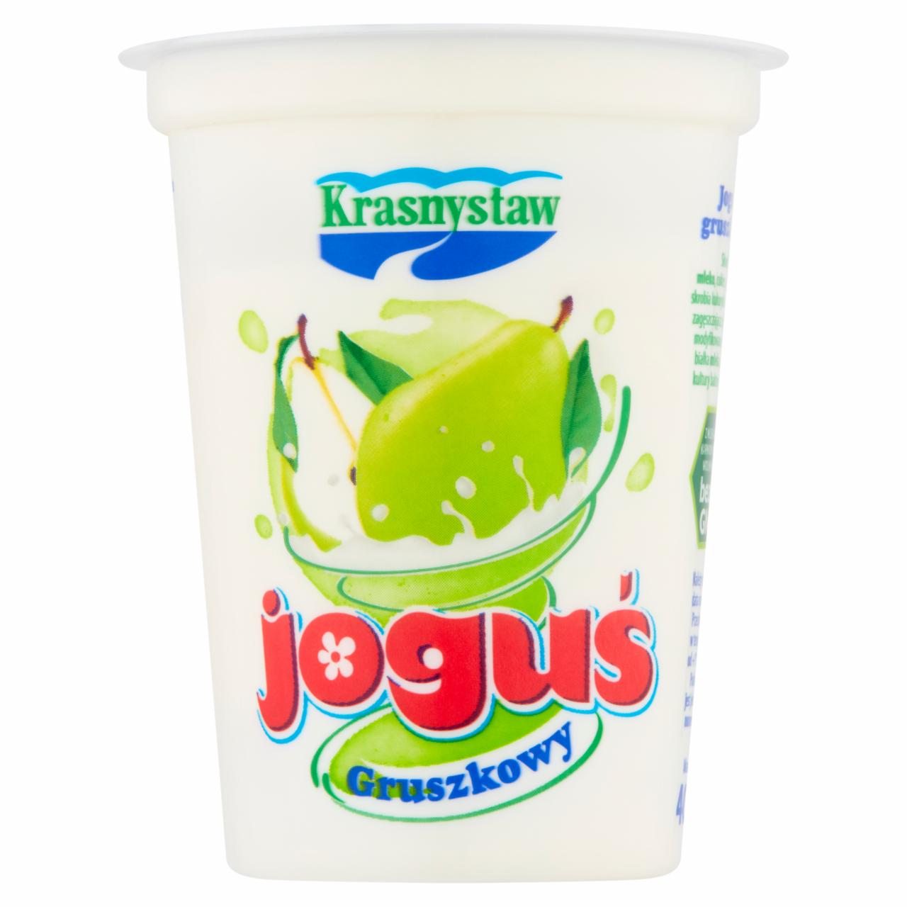 Zdjęcia - Krasnystaw Joguś Jogurt gruszkowy 400 g