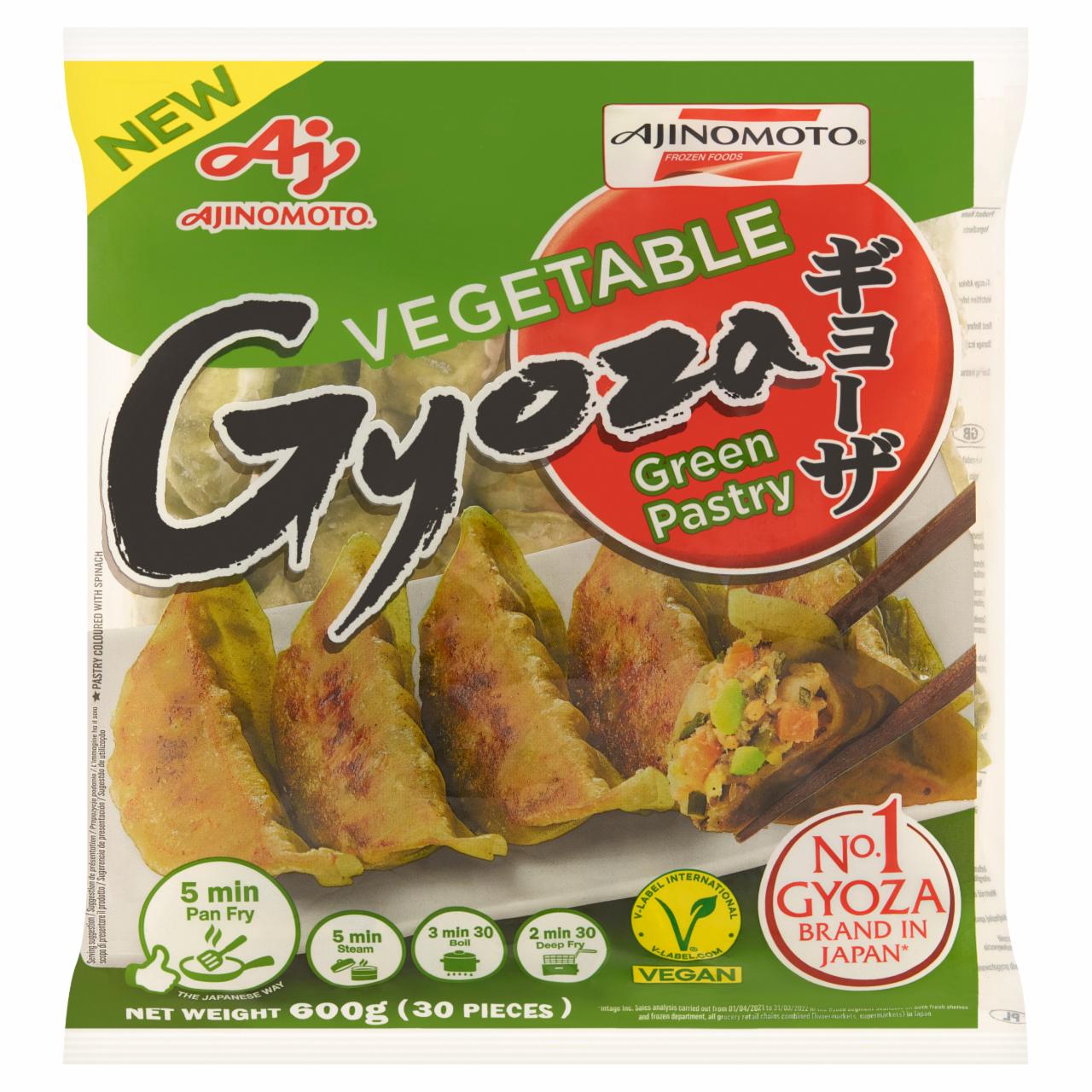 Zdjęcia - Ajinomoto Gyoza Pierogi w japońskim stylu z warzywami 600 g