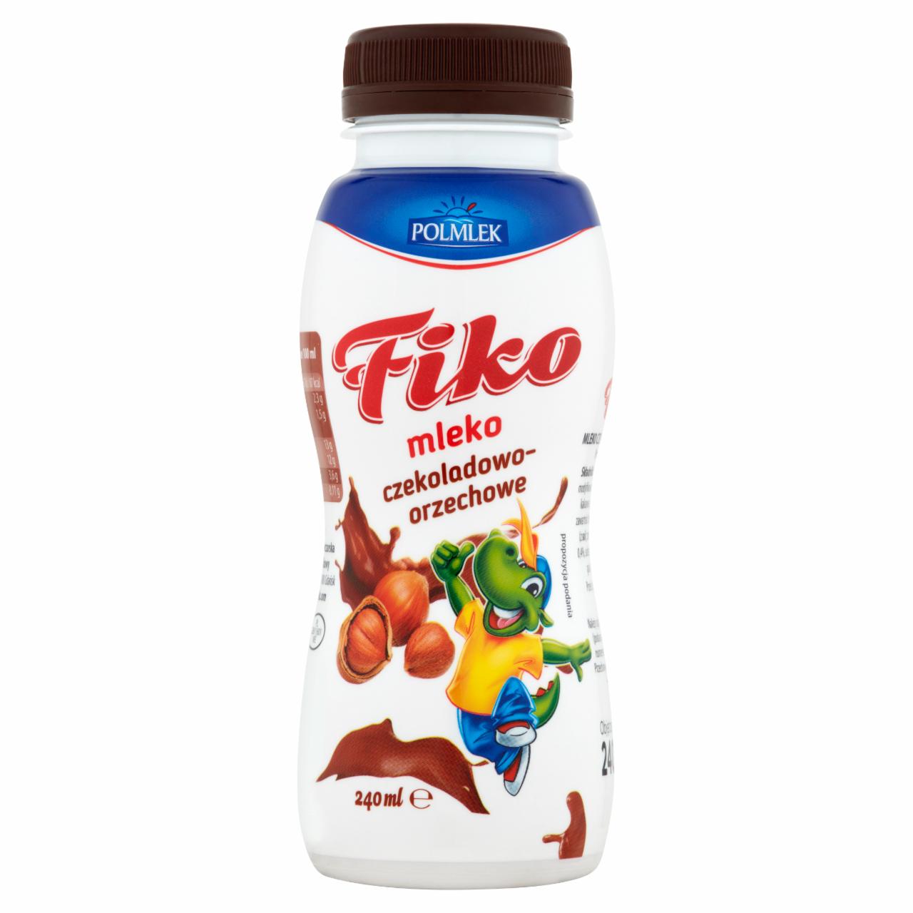 Zdjęcia - Polmlek Fiko Mleko czekoladowo-orzechowe 240 ml