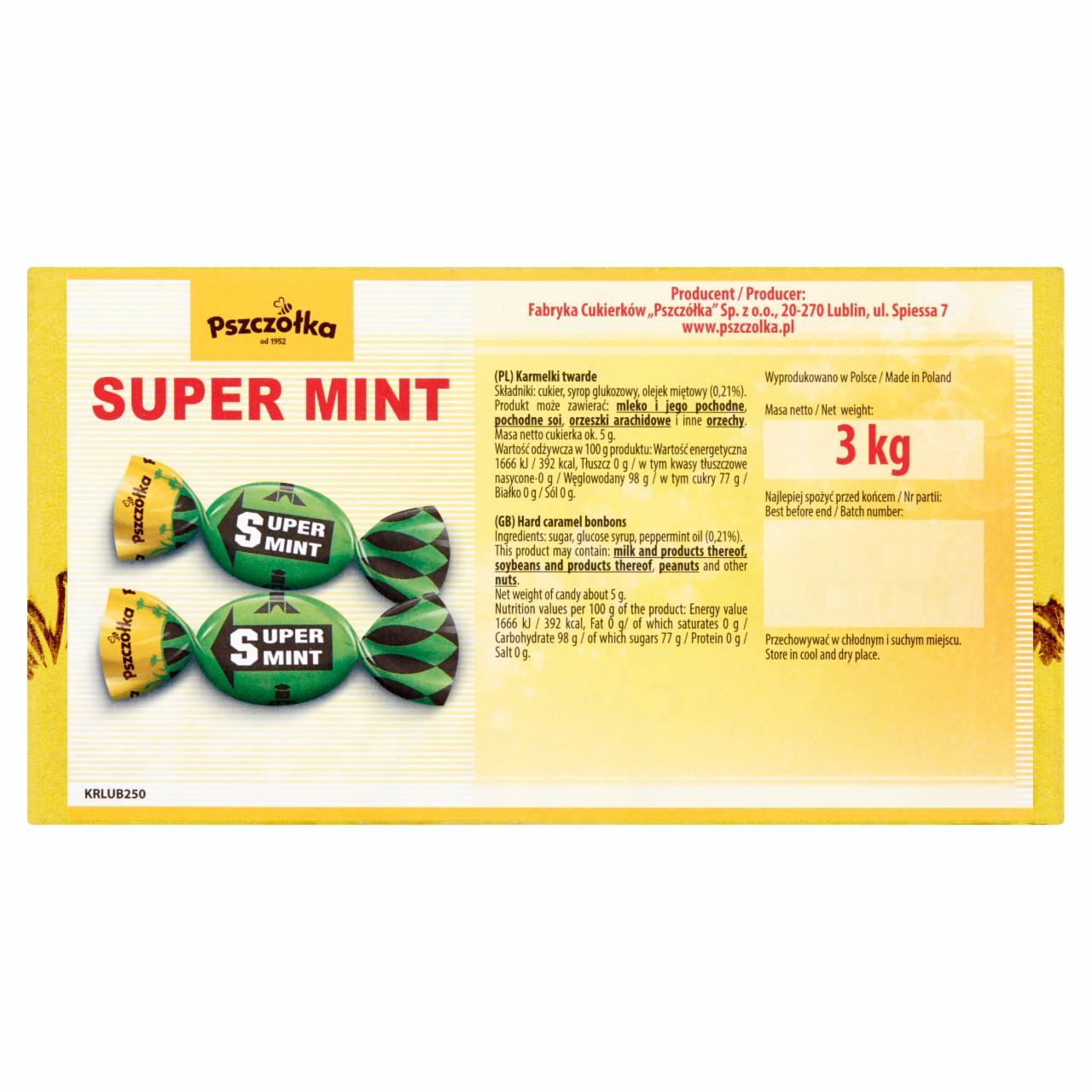 Zdjęcia - Super Mint Karmelki twarde 3 kg