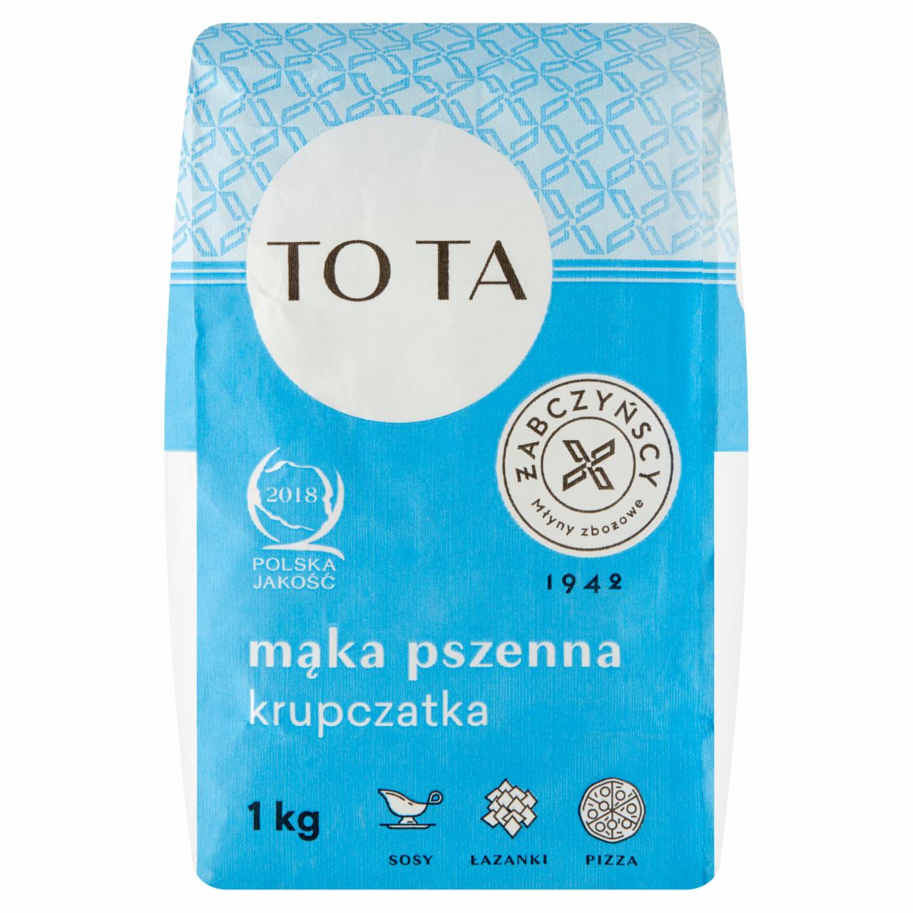 Zdjęcia - To Ta Mąka pszenna krupczatka 1 kg