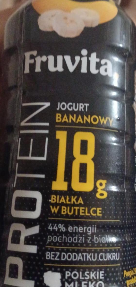 Zdjęcia - Jogurt bananowy protein Fruvita