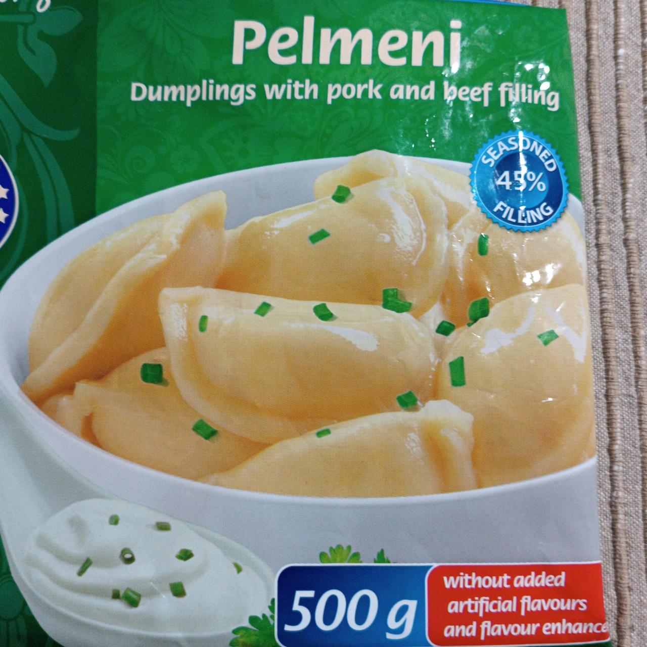 Zdjęcia - Dumplings with pork and beef filling Pelmeni