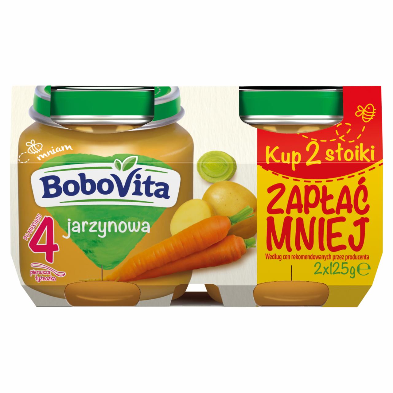 Zdjęcia - BoboVita Jarzynowa po 4 miesiącu 2 x 125 g