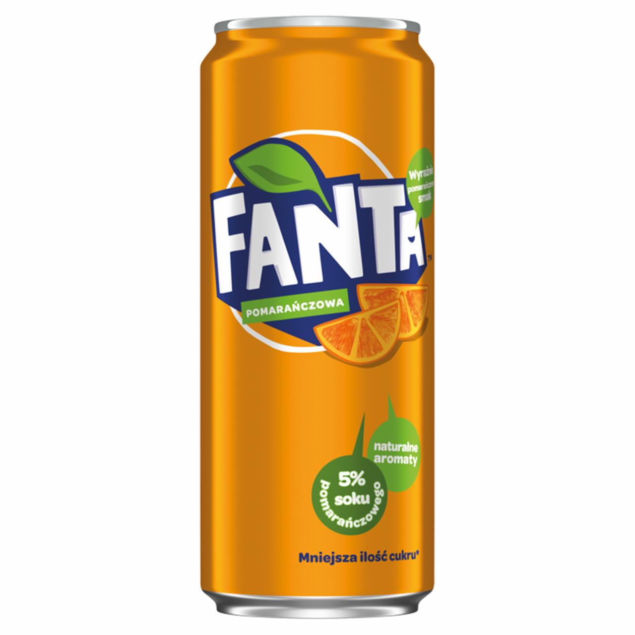 Zdjęcia - Fanta Napój gazowany o smaku pomarańczowym 330 ml