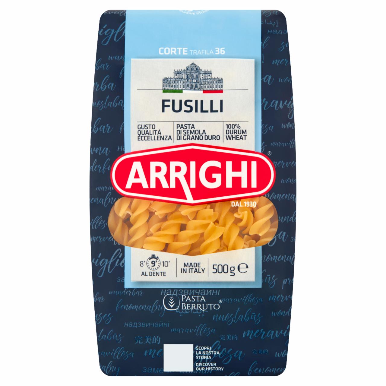 Zdjęcia - Arrighi Makaron fusilli 500 g