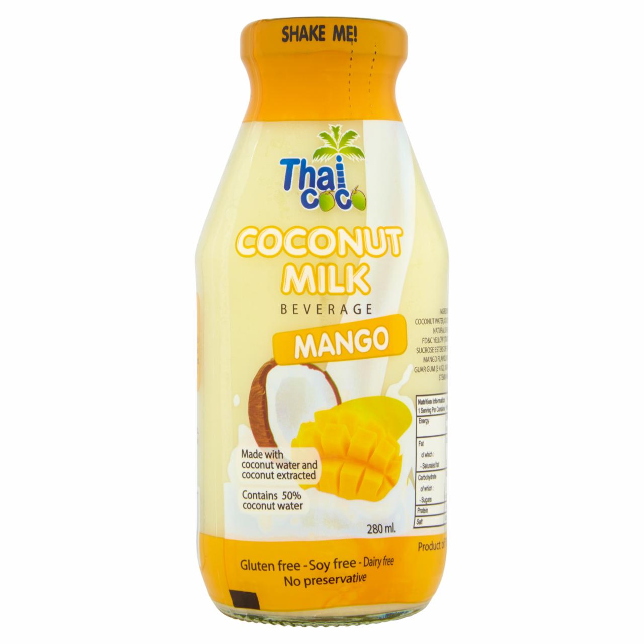 Zdjęcia - Thai Coco Mleczko kokosowe o smaku mango 280 ml