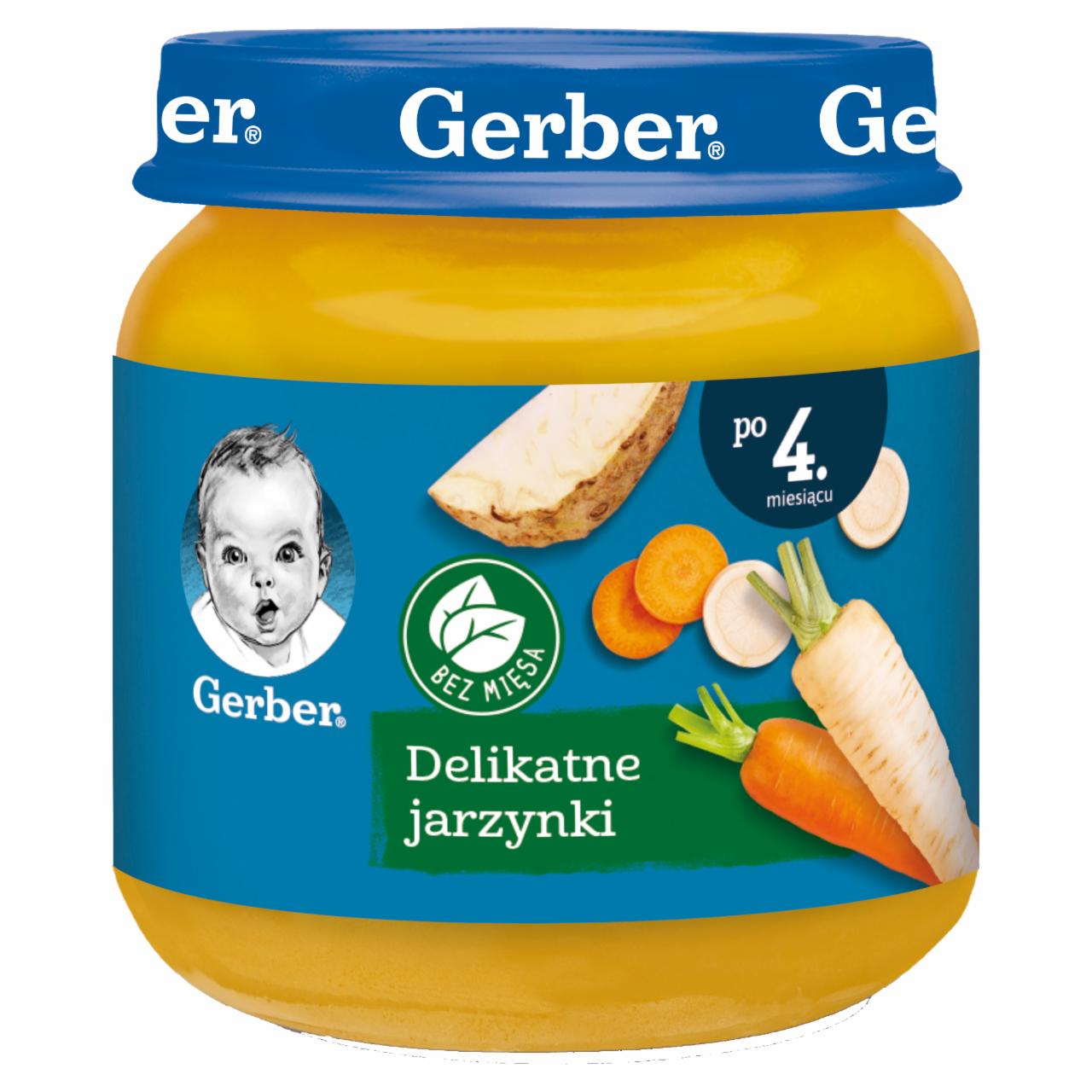 Zdjęcia - Gerber Delikatne jarzynki dla niemowląt po 4. miesiącu 125 g