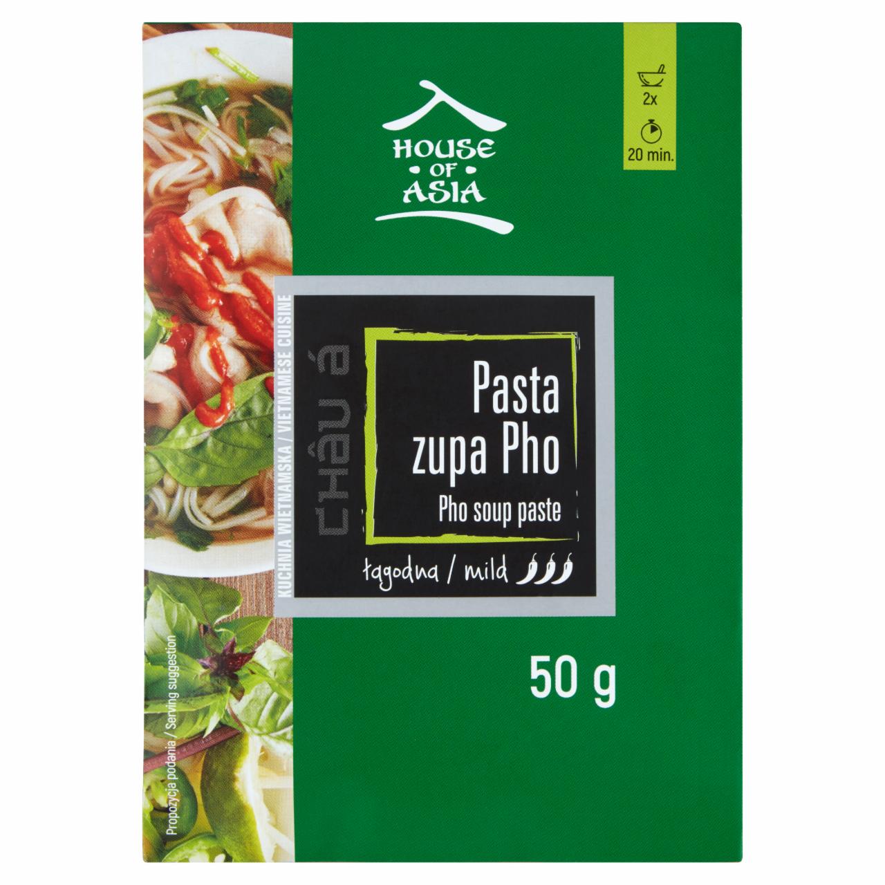 Zdjęcia - House of Asia Pasta do zupy Pho łagodna 50 g