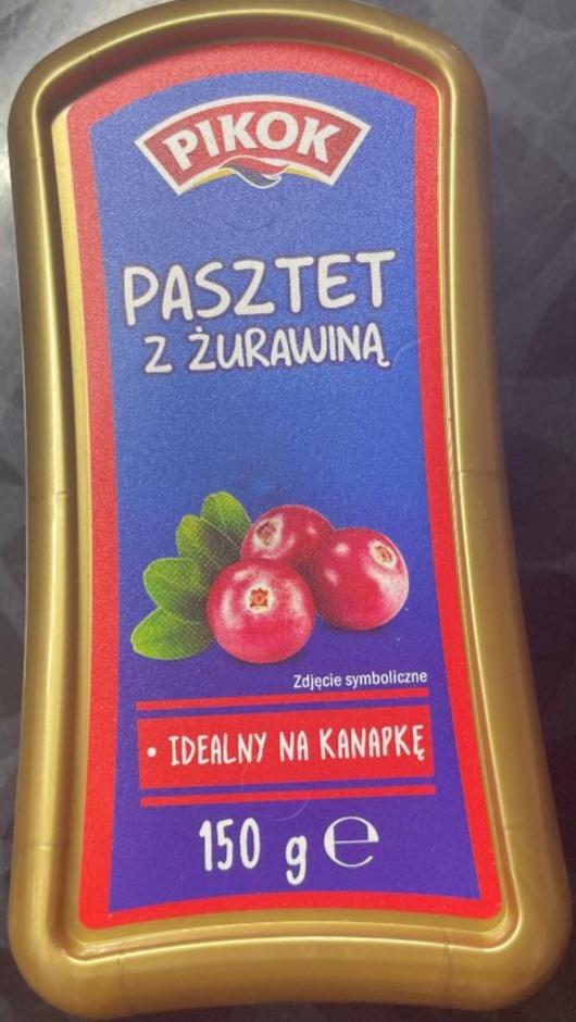 Zdjęcia - Pasztet z żurawiną Pikok