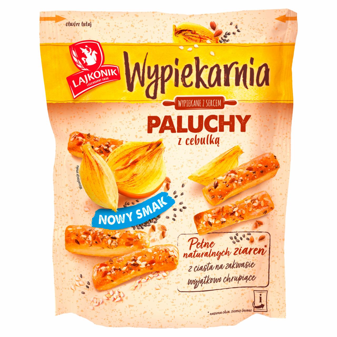 Zdjęcia - Lajkonik Wypiekarnia Paluchy z cebulką 70 g