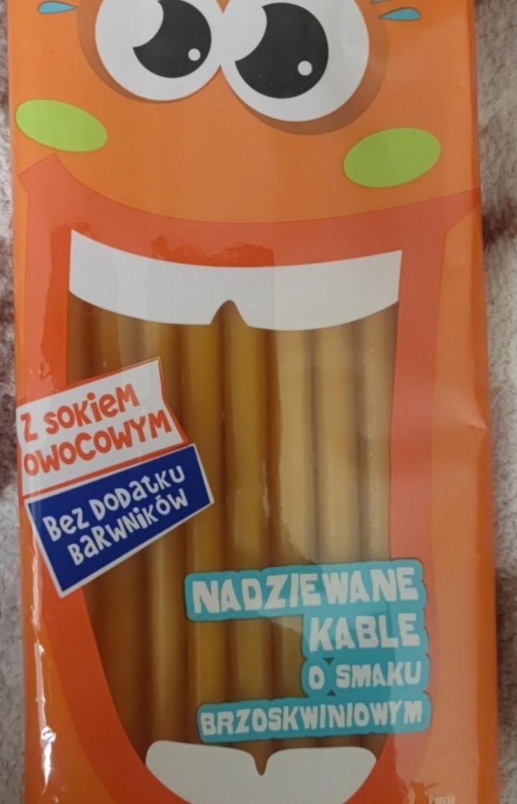 Zdjęcia - Żelki kable nadziewane brzoskwinia Candi