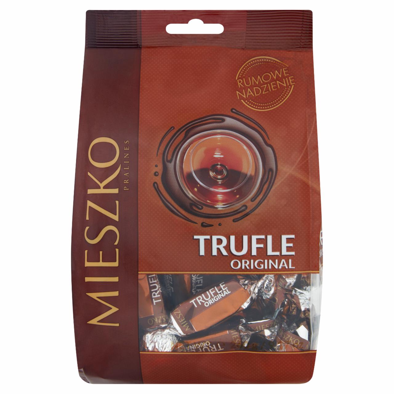 Zdjęcia - Mieszko Trufle Original Cukierki z rumem w czekoladzie 260 g