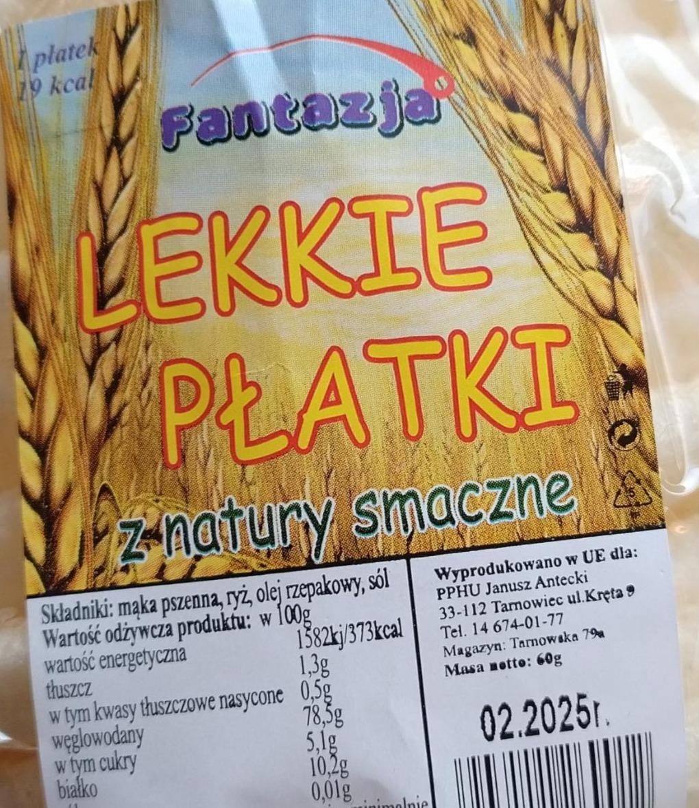 Zdjęcia - Lekkie płatki z natury smaczne Fantazja