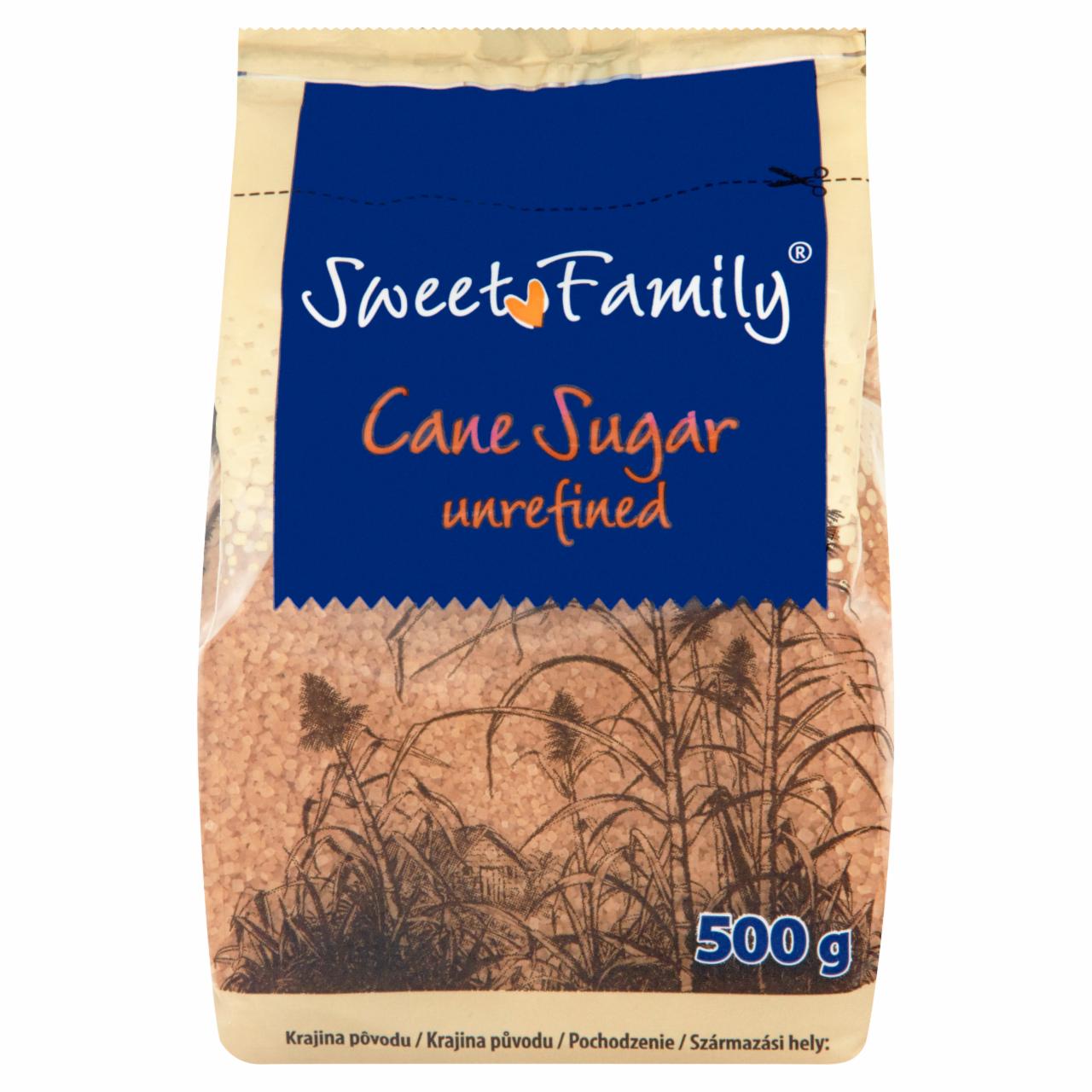 Zdjęcia - Sweet Family Cukier trzcinowy nierafinowany 500 g