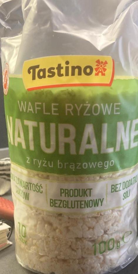 Zdjęcia - Wafle ryzove naturalne Tastino