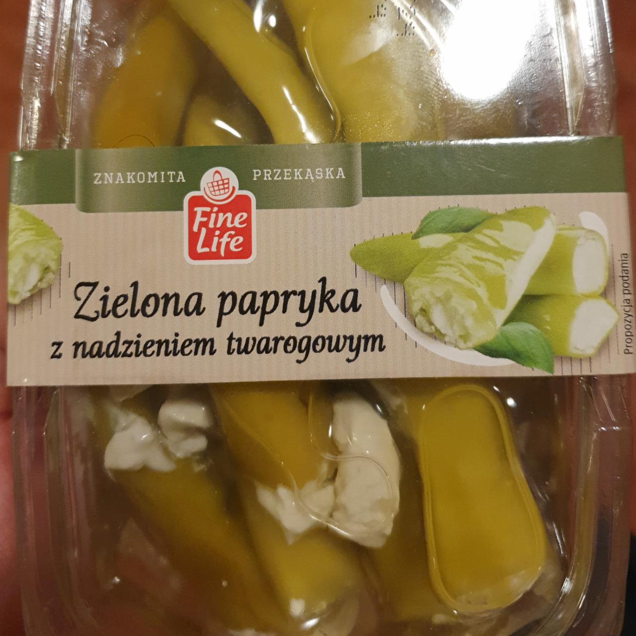 Zdjęcia - Zielona papryka z nadzieniem twarogowym Fine Life