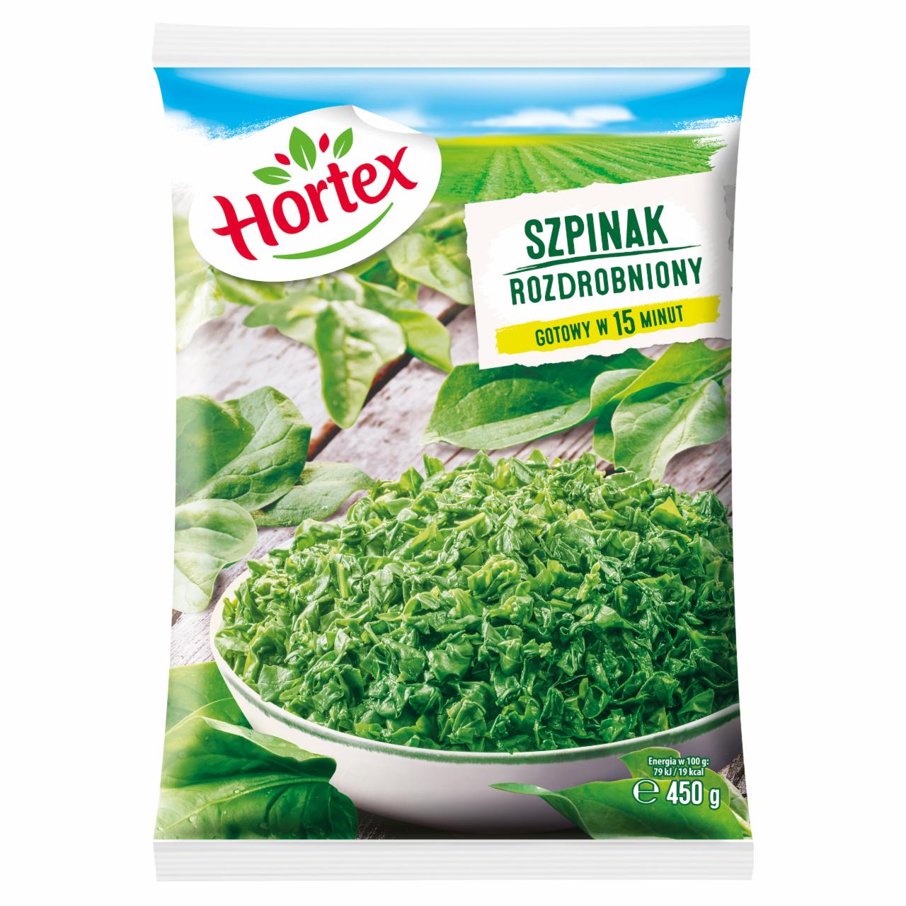 Zdjęcia - Hortex Szpinak rozdrobniony 450 g