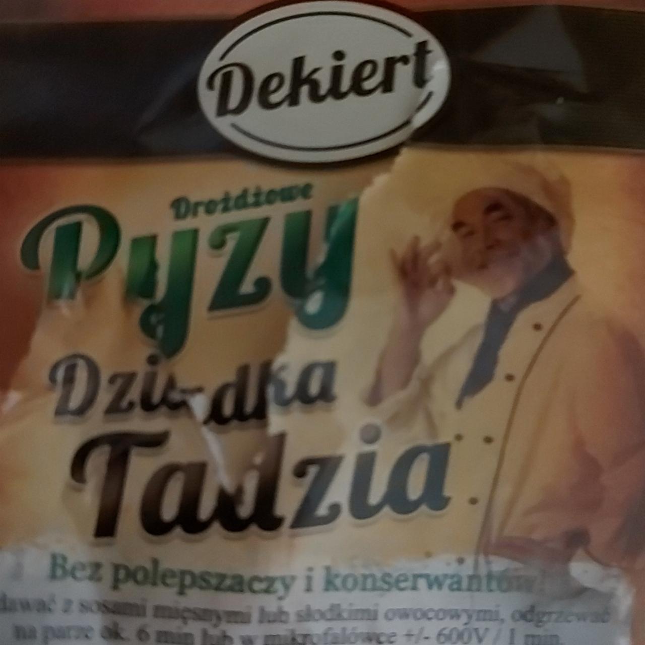 Zdjęcia - Dekiert Pyzy drożdżowe