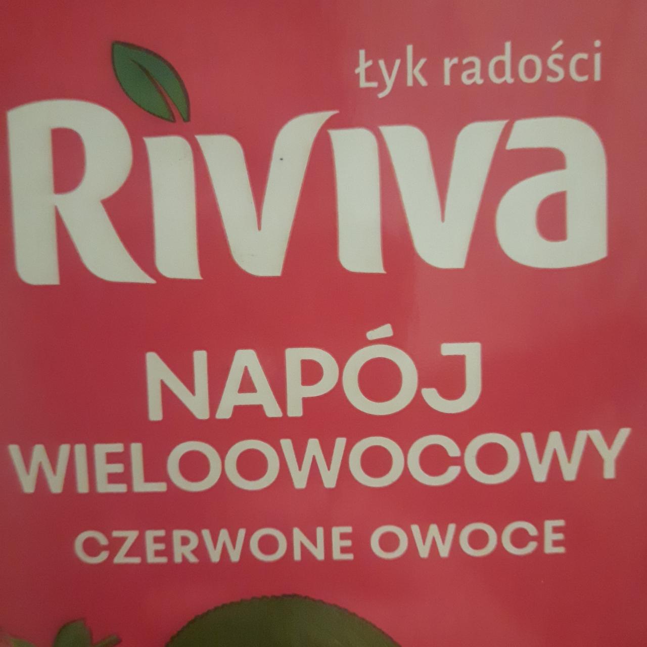 Zdjęcia - Napój wieloowocowy czerwone owoce Riviva