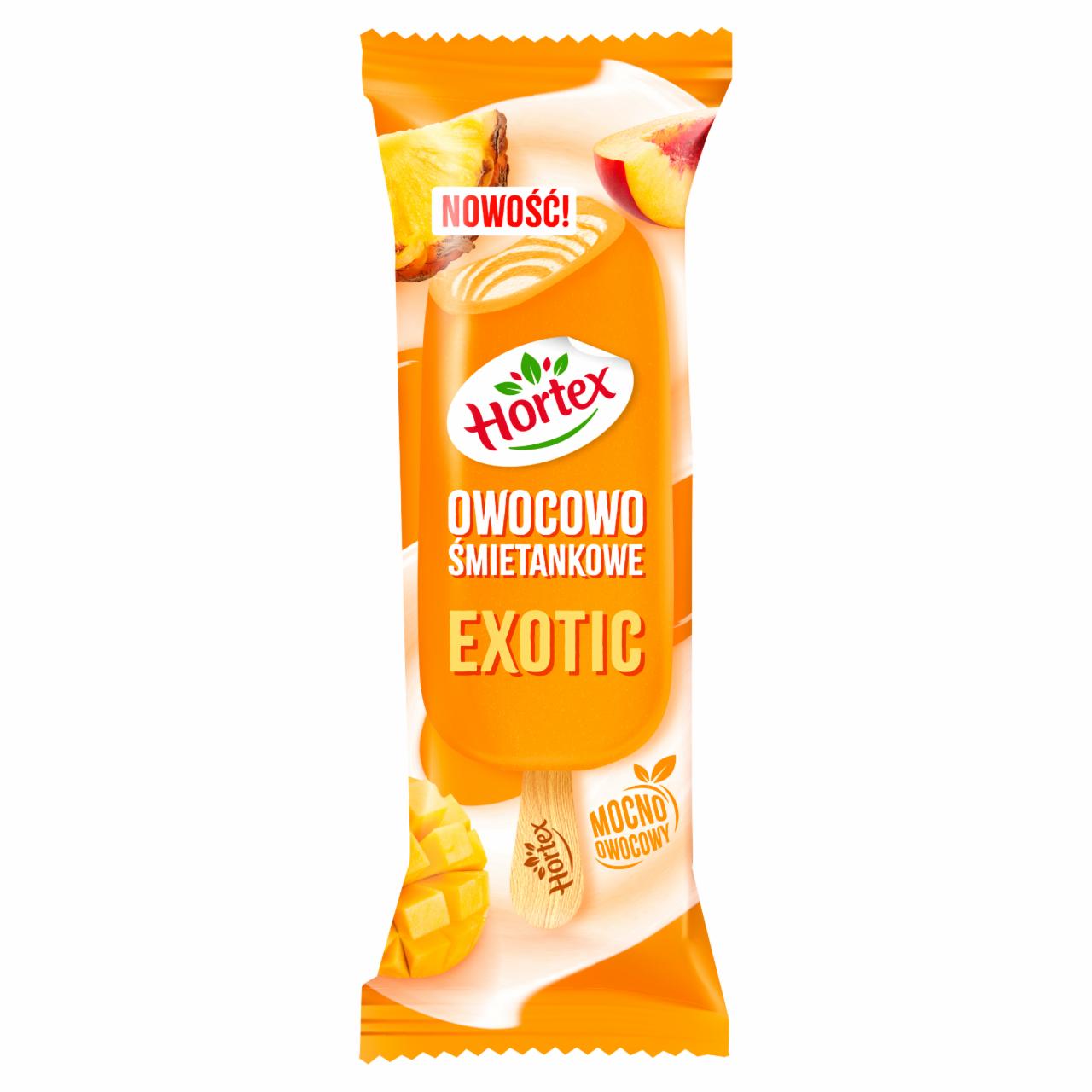 Zdjęcia - Hortex Lody owocowo śmietankowe exotic 110 ml