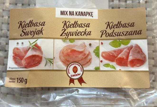 Zdjęcia - Mix na kanapkę Kiełbasa Podsuszana Sokołów