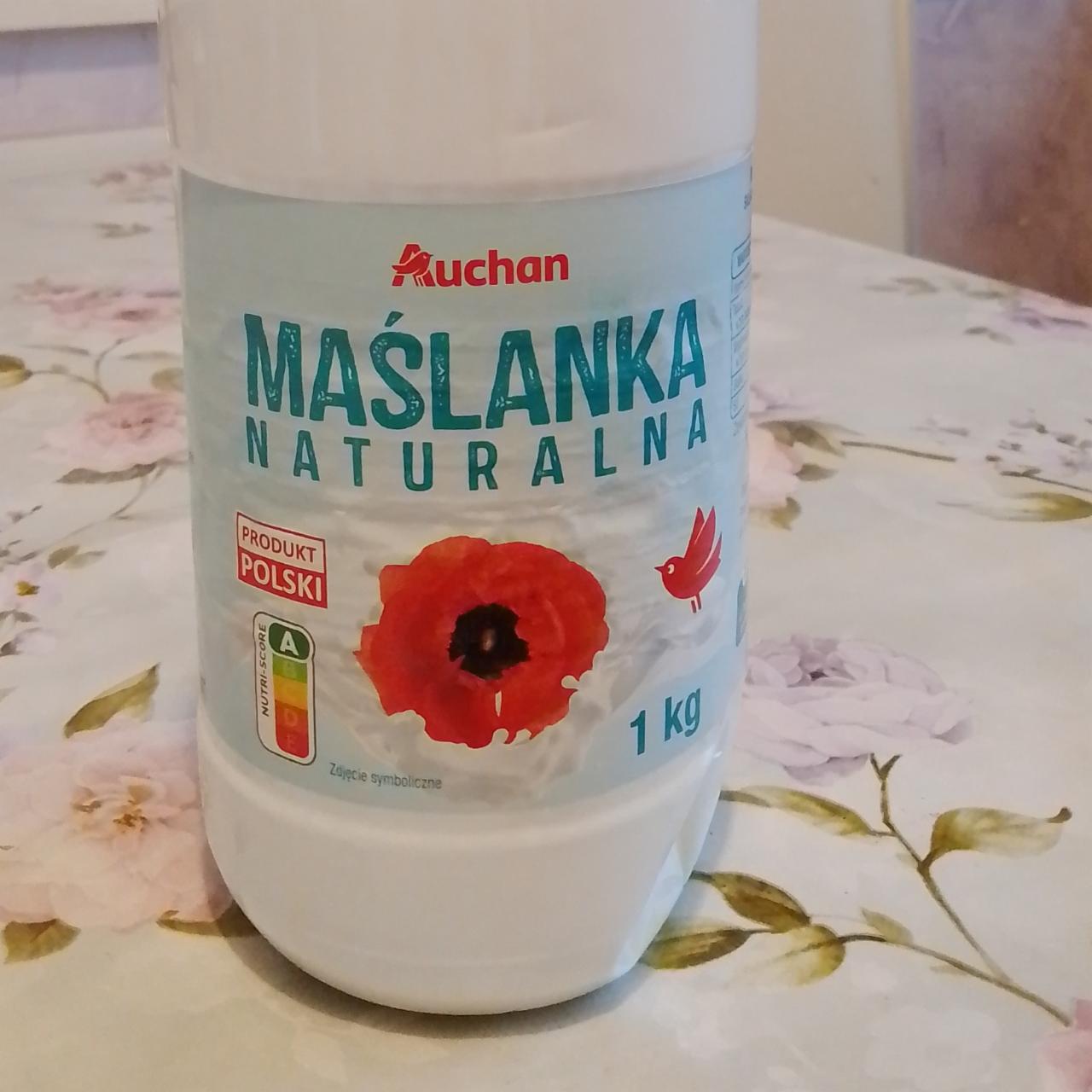 Zdjęcia - maślanka naturalna Auchan