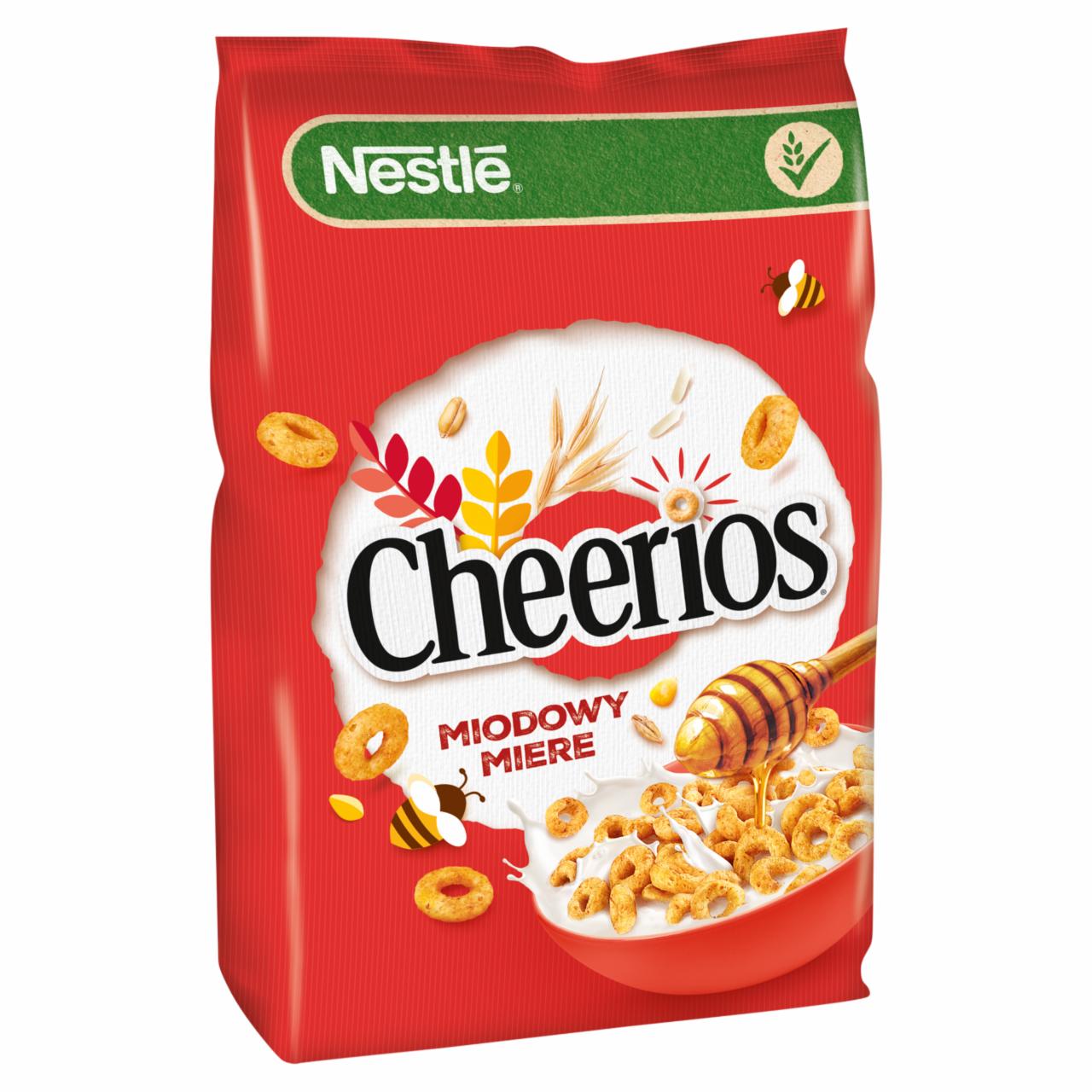 Zdjęcia - Nestlé Cheerios Zbożowe kółeczka z miodem 250 g