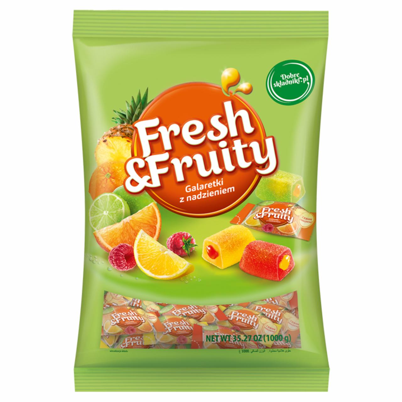 Zdjęcia - Wawel Fresh & Fruity Galaretki z nadzieniem 1000 g