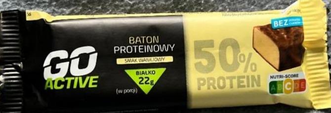 Zdjęcia - Baton proteinowy waniliowy Go Activ