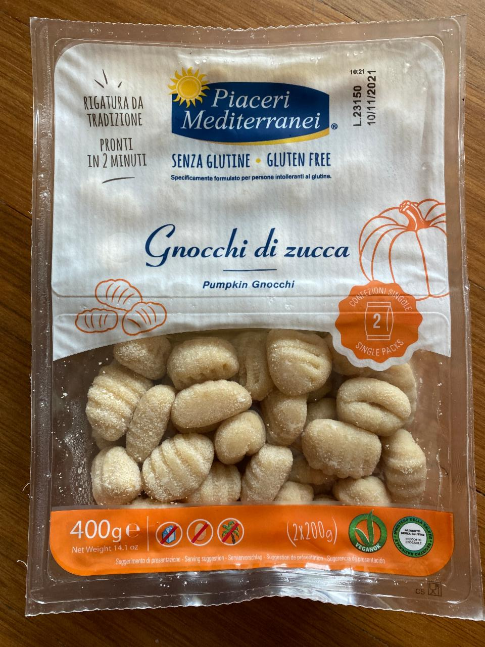 Zdjęcia - gnocci dyniowe Piaceri Mediterranei