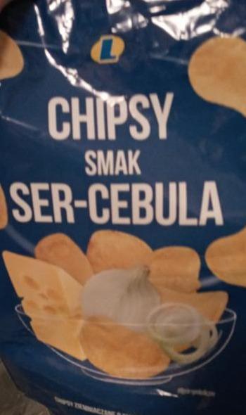 Zdjęcia - Chipsy smak ser cebula Lewiatan