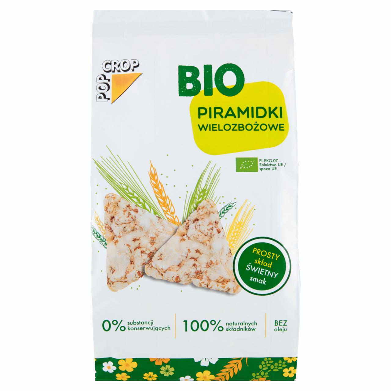 Zdjęcia - Pop Crop Bio piramidki wielozbożowe 80 g