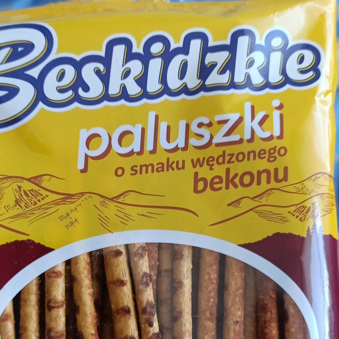 Zdjęcia - Paluszki o smaku wędzonego bekonu 180 g Beskidzkie