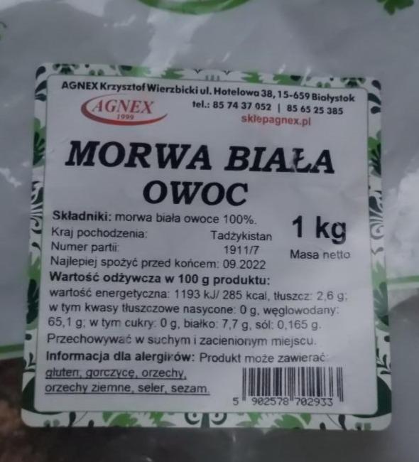 Zdjęcia - Morwa biała owoc