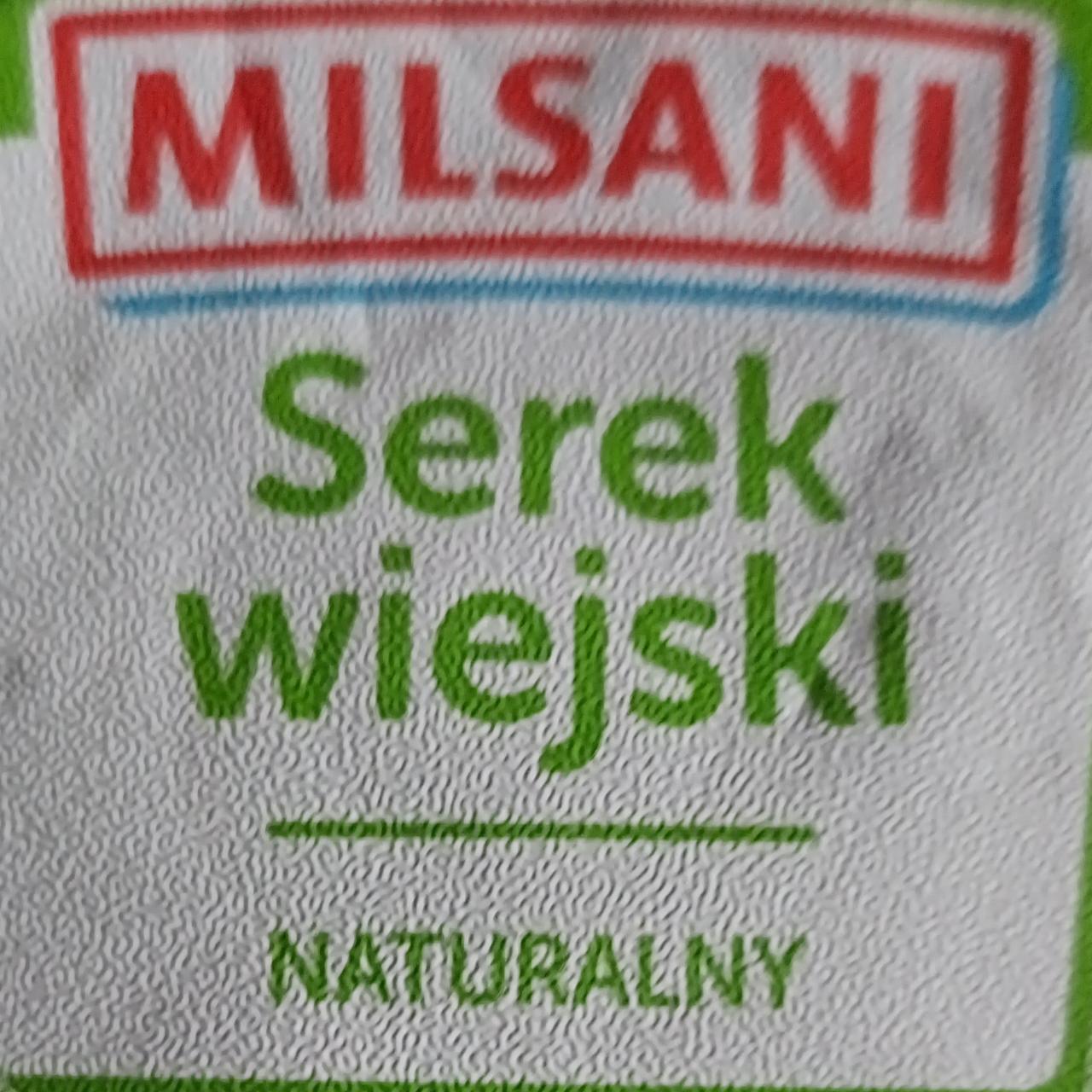 Zdjęcia - Serek wiejski naturalny Milsani