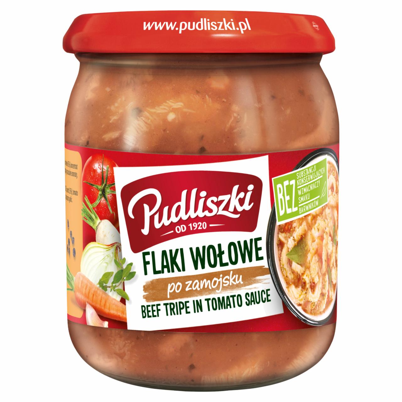 Zdjęcia - Pudliszki Flaki wołowe po zamojsku 500 g