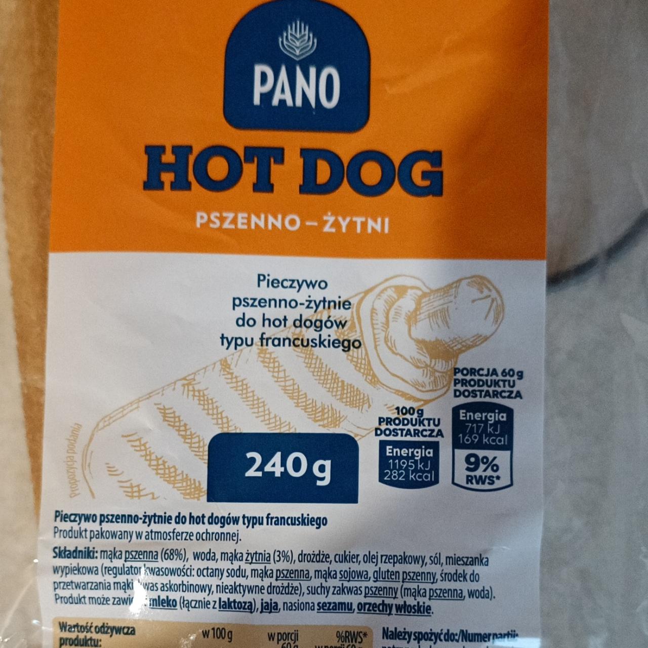 Zdjęcia - hot dog pszenno żytni pano