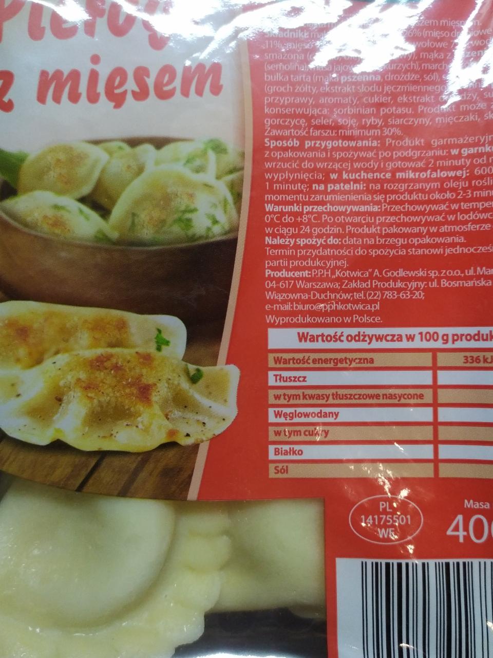 Zdjęcia - Pierogi z Mięsem Kulinarne Specjały