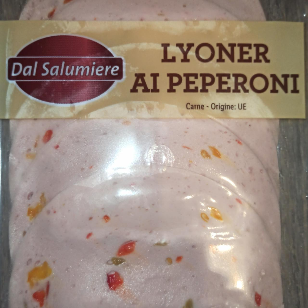 Zdjęcia - Szynka Lyoner si peperoni Dal Salumiere