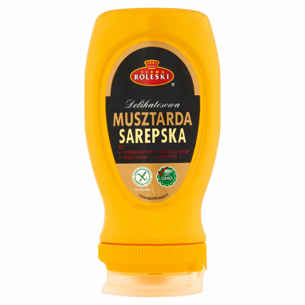 Zdjęcia - Musztarda delikatesowa sarepska 275 g Firma Roleski