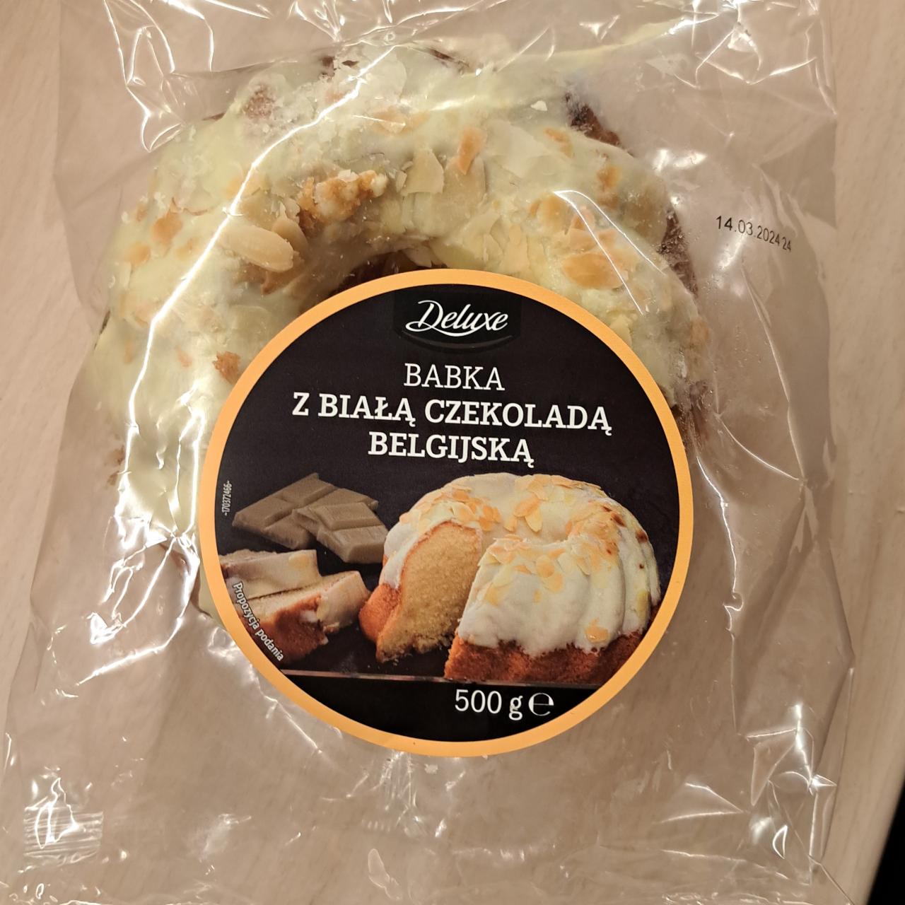 Zdjęcia - Babka z białą czekoladą belgijską Deluxe