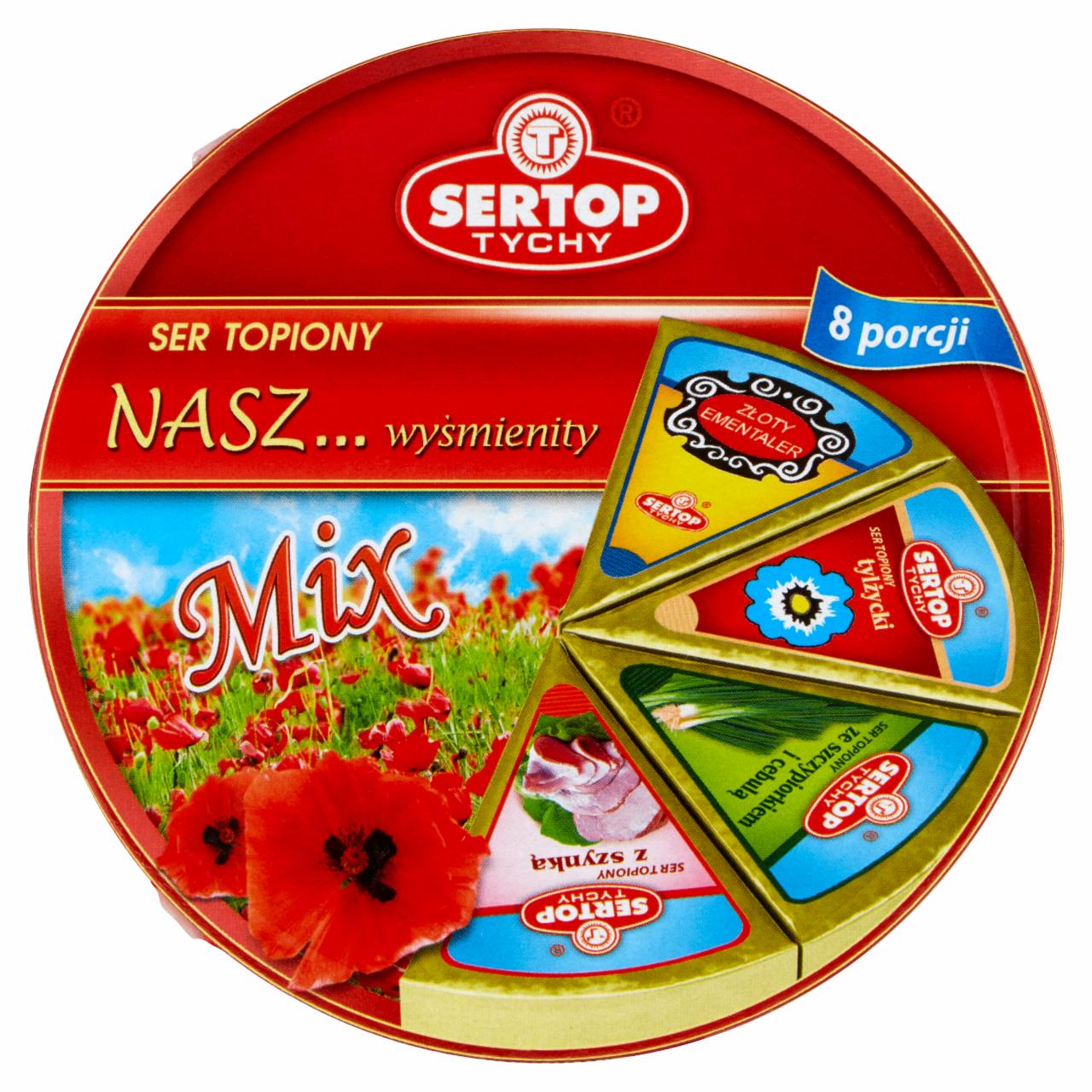 Zdjęcia - Tychy Nasz... wyśmienity Mix Ser topiony 140 g (8 x 17,5 g ) Sertop