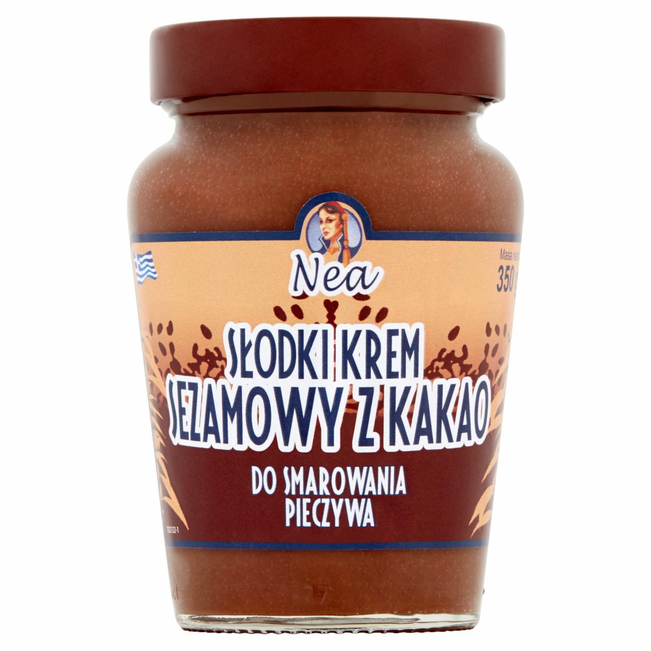 Zdjęcia - Nea Słodki krem sezamowy z kakao 350 g