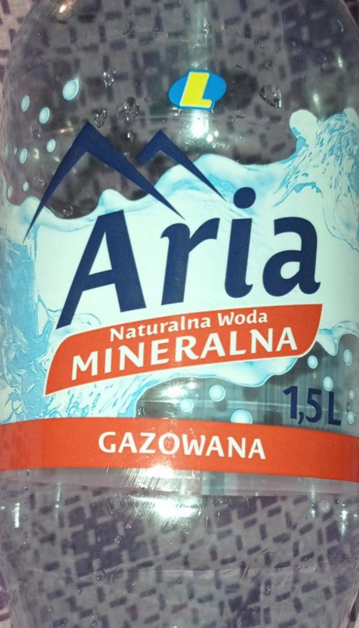 Zdjęcia - Naturalna woda mineralna gazowana Aria Lewiatan