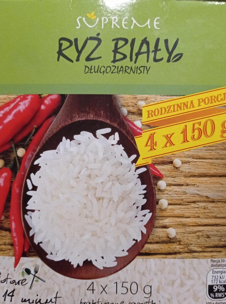 Zdjęcia - Ryż Biały Długoziarnisty Supreme 4x150 g