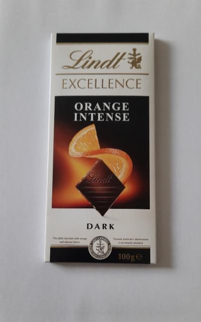 Zdjęcia - Excellence Szwajcarka czekolada deserowa z sokiem pomarańczowym i migdałami 100 g Lindt