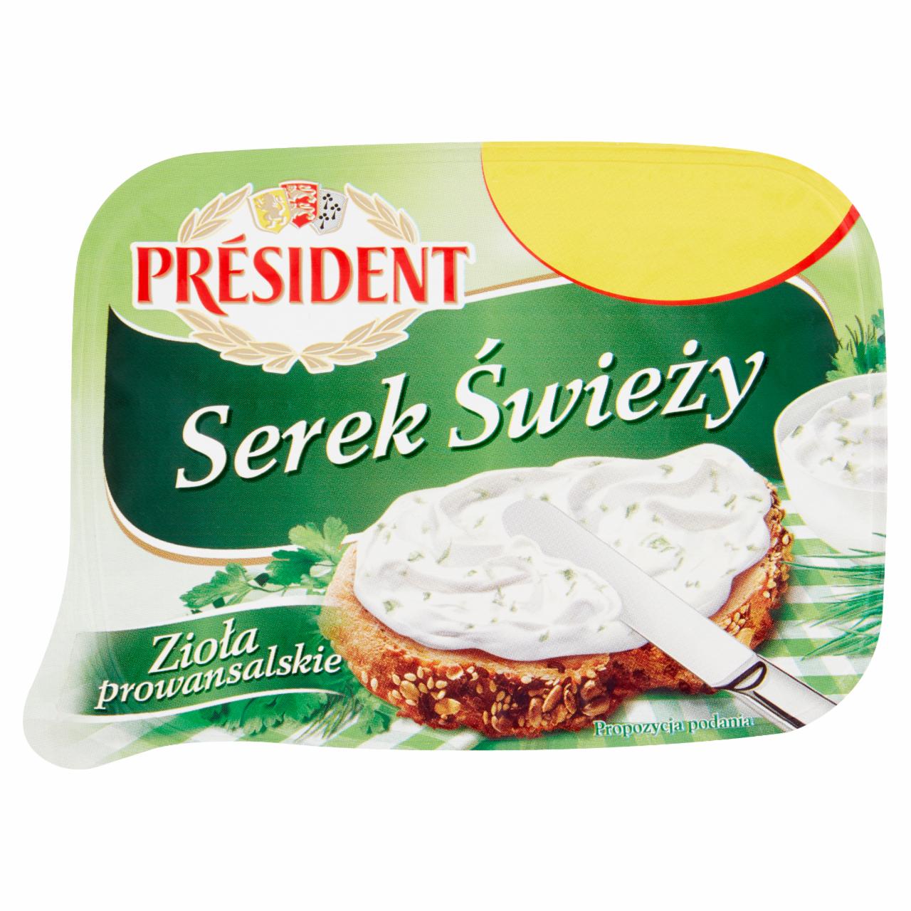 Zdjęcia - Président Serek Świeży zioła prowansalskie 140 g